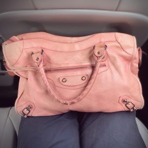 Balenciaga The City classic Leather Pink handbag